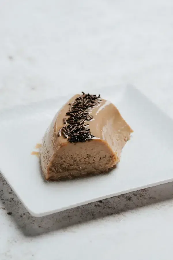 Flan de chocolate · Churrasquería Rodeo Grill