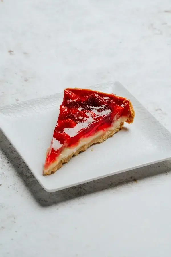 Tarta de fresas · Churrasquería Rodeo Grill